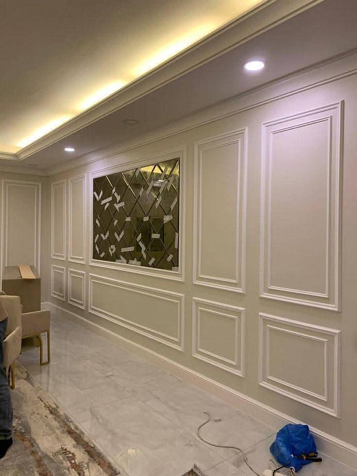 False Ceiling/ pop ceiling/ Wall Frame/ Mold Work 16