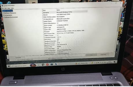 HP EliteBook 840 G3  core i5 6th Generation