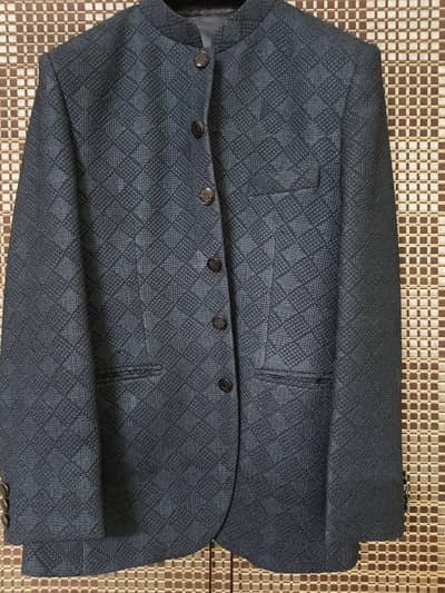 Prince coat blue grey for groom, events