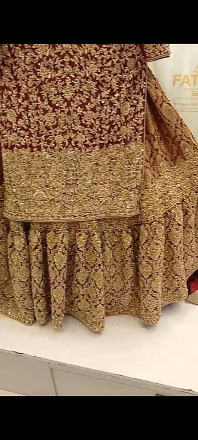 full heavy bridal dresses just 1 time use for sale