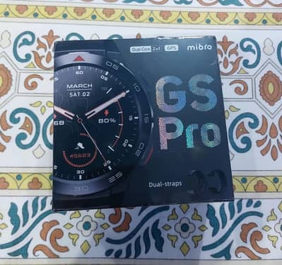 Mibro GS Pro Samrat watch Amoled screen 5ATM Waterproof Smart Watch