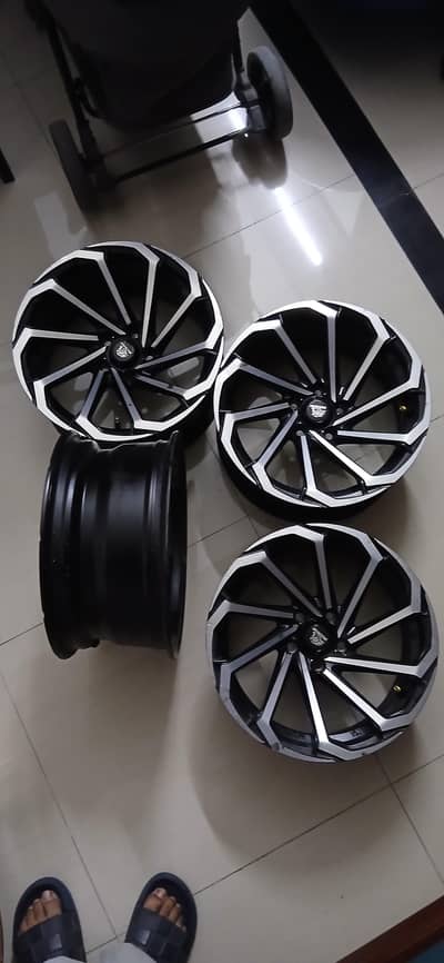 CDM Geniune 15" Alloy Rims Deep Sports Cut