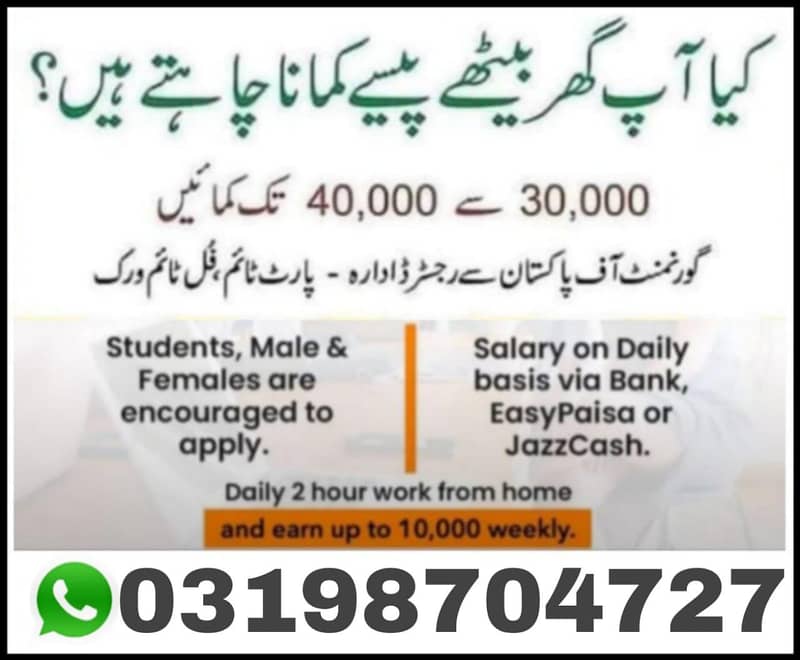 Assignment Opportunity work 0