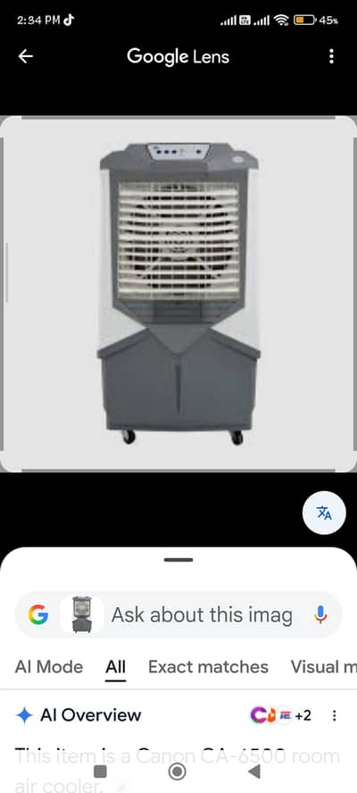 Canon air cooler