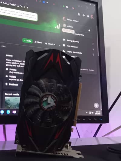 AMD RX550 4GB 128 Memory Bit