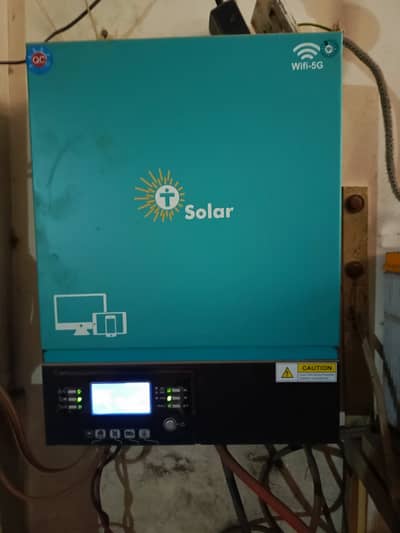Solar Hybrid Invertor 6000 Watt & 4 batteries