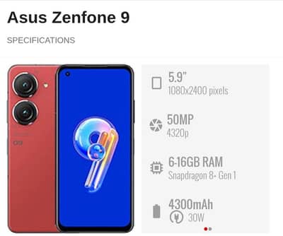 Asus Zenfone 9 & Zenfone 10