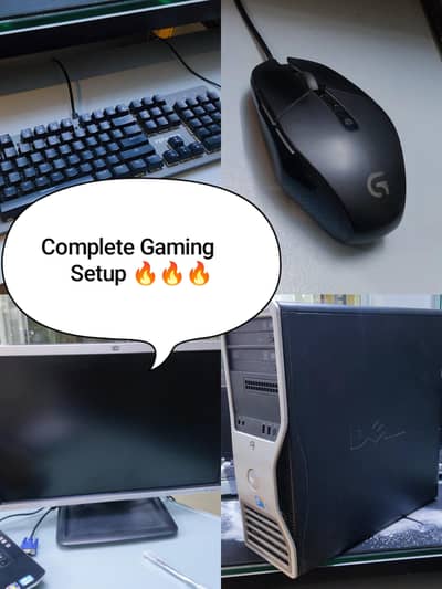 DELL T3500 Gaming Setup – Complete Package