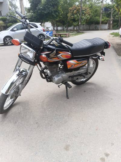 honda CG-125 zero metre condition 6200 millage