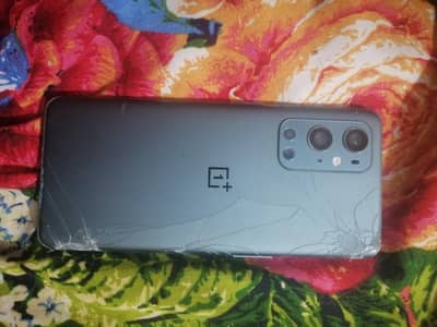 OnePlus 9 Pro 12GB 256GB – Screen Crack Back covr crack – Full Working