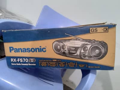 panasonic radio castte