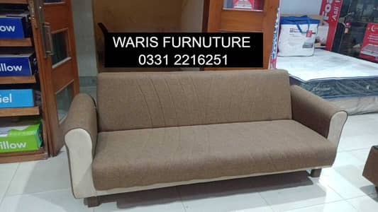 sofa cum bed/2 in 1 sofa/sofa bed/wooden sofa/3 seater Molty foam sofa