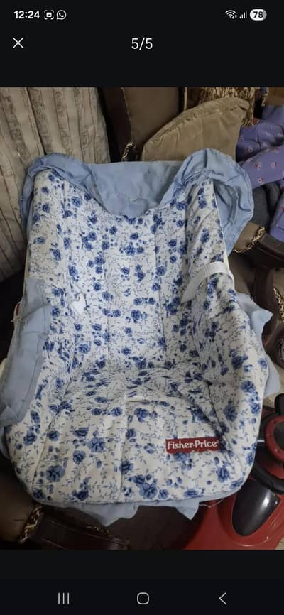 baby carry coat blue color