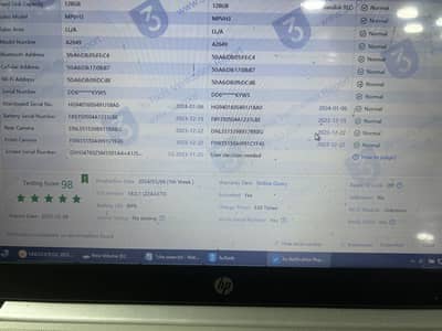 iPhone 14 128 gb 10/10 condition all ok water pack 03482911305