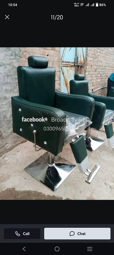 saloon chairs/saloon furniture/cutting chairs/Barber chairs/Trolley