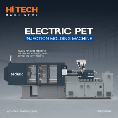 Tederic Electric D200-1100 Injection Molding Machine – PET Series