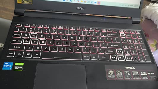 Acer Nitro 5 AN515-57 11400h 2.7 GTX 1650 4gb/16gb ddr5