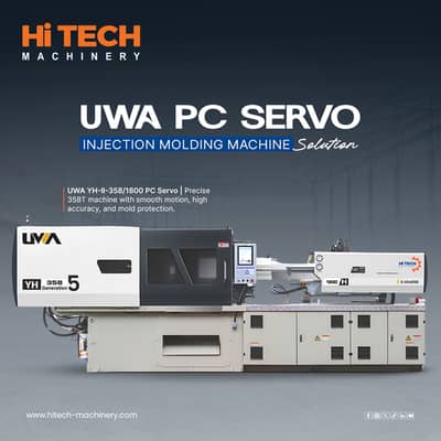 UWA YH-II-358/1800H PC Servo Injection Molding Machine