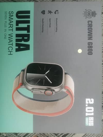 Crown G800 Ultra Smart Watch seven plus in one