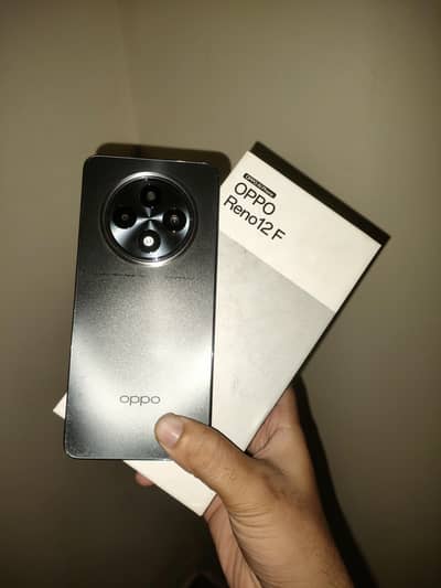 oppo reno 12f 8+8 256 GB PTA APPROVED