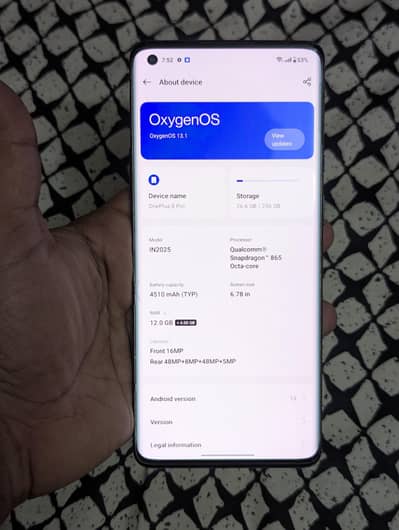Oneplus 8 Pro 12/256gb