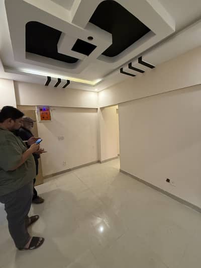 Brand New 2 Bed Dd (4 Rooms) Apartments On 850 Sq Fts In Boundary Walled Project RABIA ENCLAVE Scheme 33 Main Superhighway Near Pheeli Beeth Society