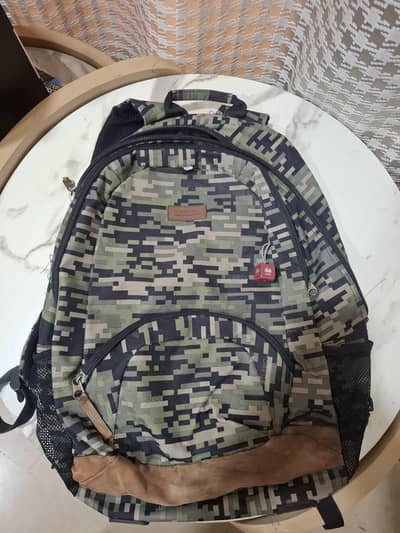 Camouflage School Bag