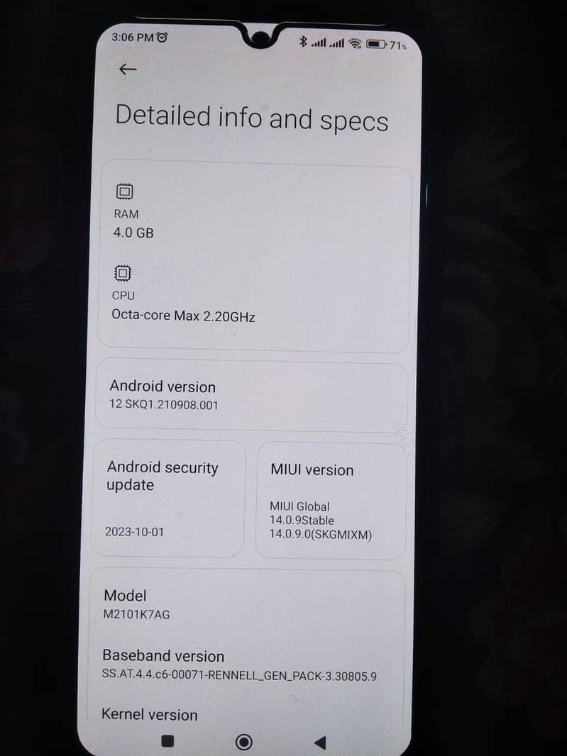 Redmi Note 10 4/128 Memory 9