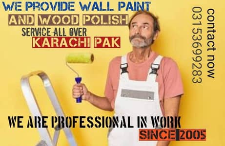 Professional,House Paint,Wall Texture,Wooden Polish,&,Deco painting