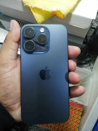 iphone 15 pro blue titanium 256GB