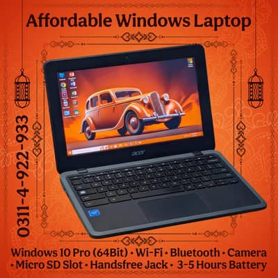 Affordable Laptops for Extra Battery Backup