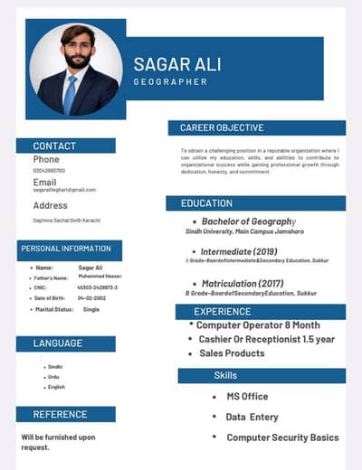 Cashier & Receptionist