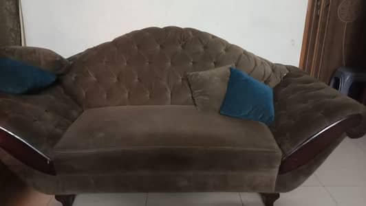2 sister sofa set Diwan bed room ka