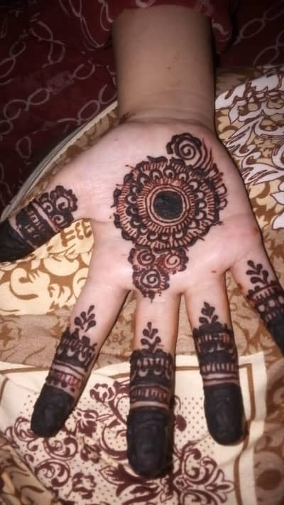 bridal cone mehandi