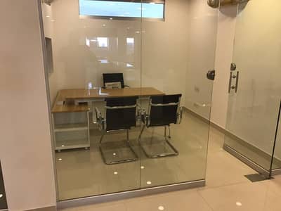 FULLY FURNISHED OFFICE AT BEAUTIFUL LOCATION FOR RENT