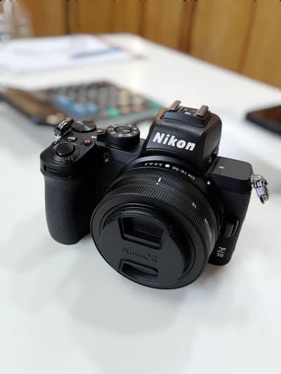 Nikon Z50 with 16-50mm Lens (Complete box)