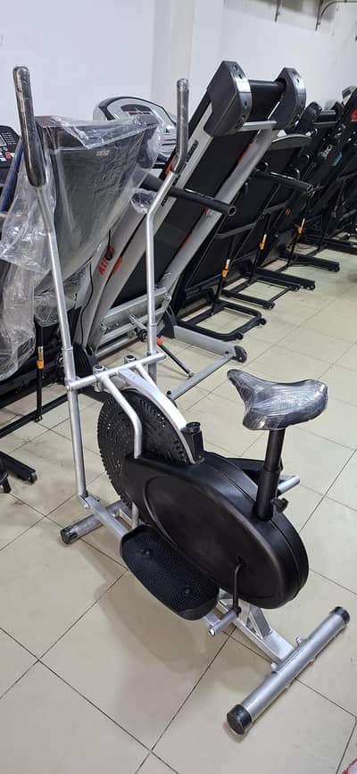 2 in 1 Full Body Exercise Elliptical Air bike Cycle.  03074776470