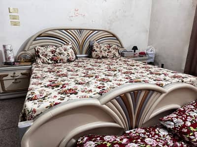 Bed Dressing With Side Tables Complete Set for sale