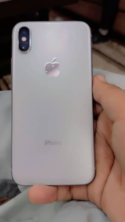 iPhone X 64 gb battery  health 100 baki ok  exchange possible