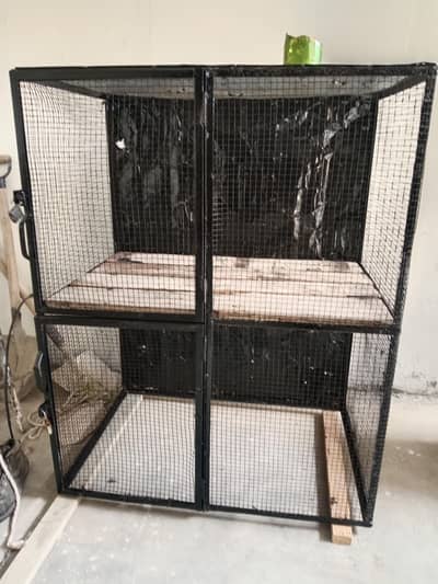 cage for sale mazboot jali . . 4 feet height 3feet length 03155119526