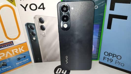 Vivo Y04||4+4Gb Ram 128Gb Memory