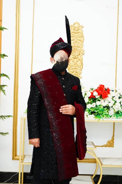 Premium Brand New Sherwani With Full Accessories, Condition 10/10