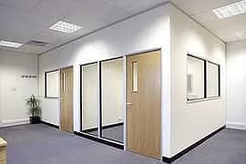 gypsum board partition/glass partition/office partition/false ceiling