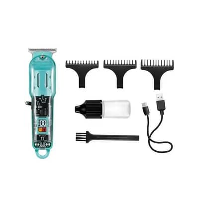 Transparent Electric Hair Removal Men's Trimmer