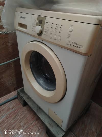 front door automatic washing machine