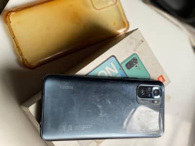 redmi note 10 6ram 128 rom good condition official pta withl box