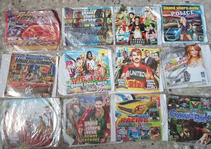 12 CD and 18 games for pc