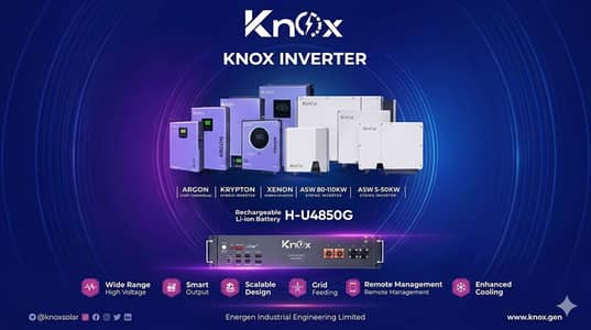 knox Solar Inverters & Li-ion Battery – Smart Power Solutions