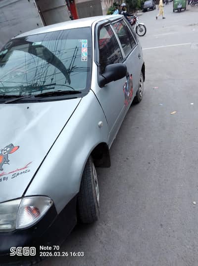 Suzuki cultus fit engine and suspension