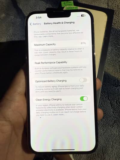 Iphone 13 pro max 10/10 one hand use ( seal pack water pack)